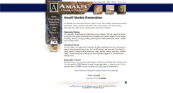 Desktop Screenshot of amalfirestoration.com